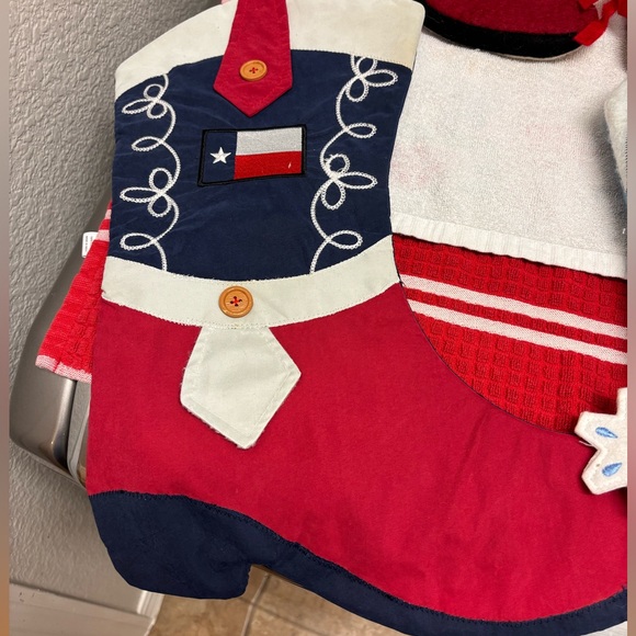 Set of 4 Vintage Cowboy Boot Stockings - Picture 3 of 6